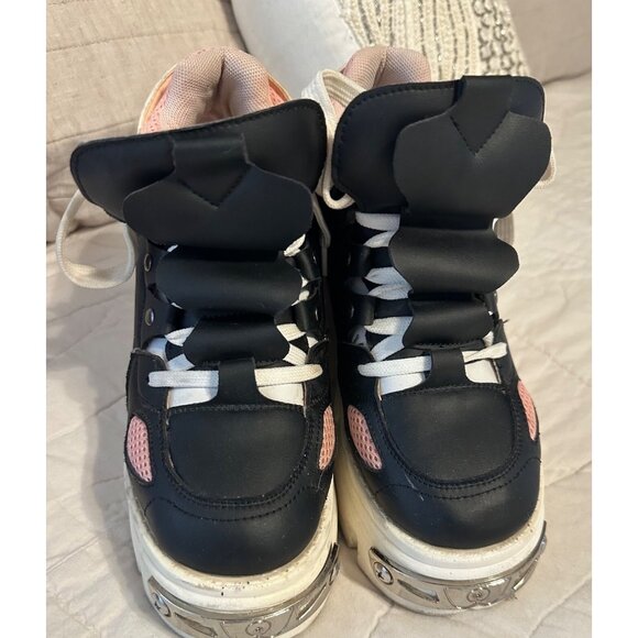 Anthony Wang Guava-02  Chunky Platform Sneakers 7 Bratz Rocker Metal Grunge Read - Picture 1 of 16